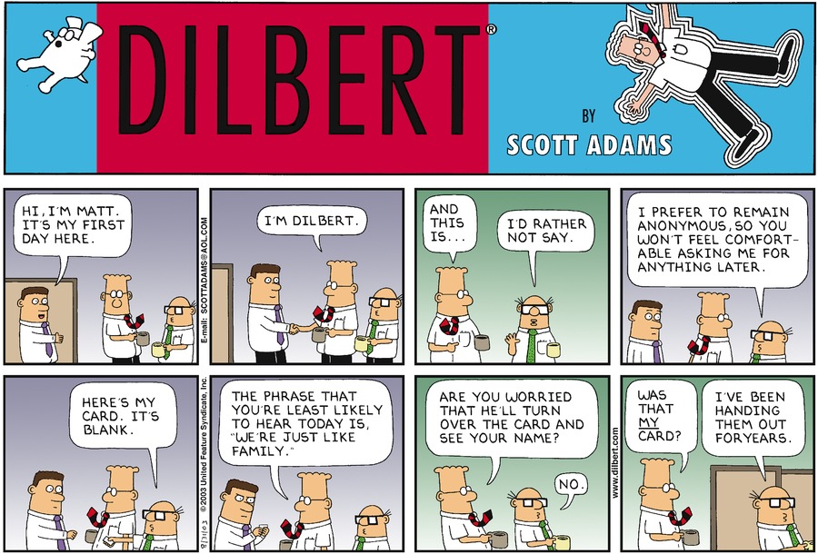 Dilbert Cartoon